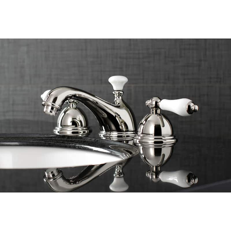 Kingston Brass Restoration 8 in. Widespread Bathroom Faucet