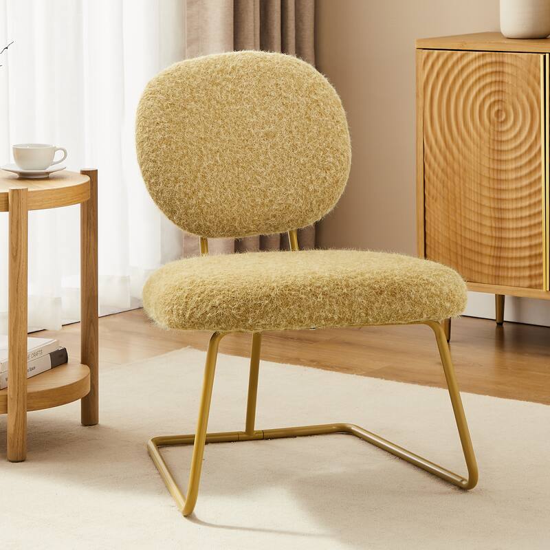 Art Leon Modern Accent Chair - Yellow