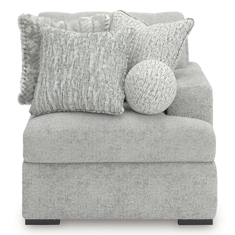 Signature Design by Ashley Snodoodle Gray 2-Piece Sectional - 82" W x 41" D x 40" H