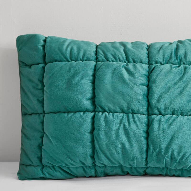 Intelligent Design Velvet Dream Puff 3 Piece Comforter Set