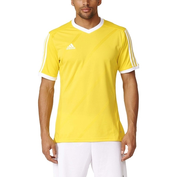 adidas yellow shirt mens