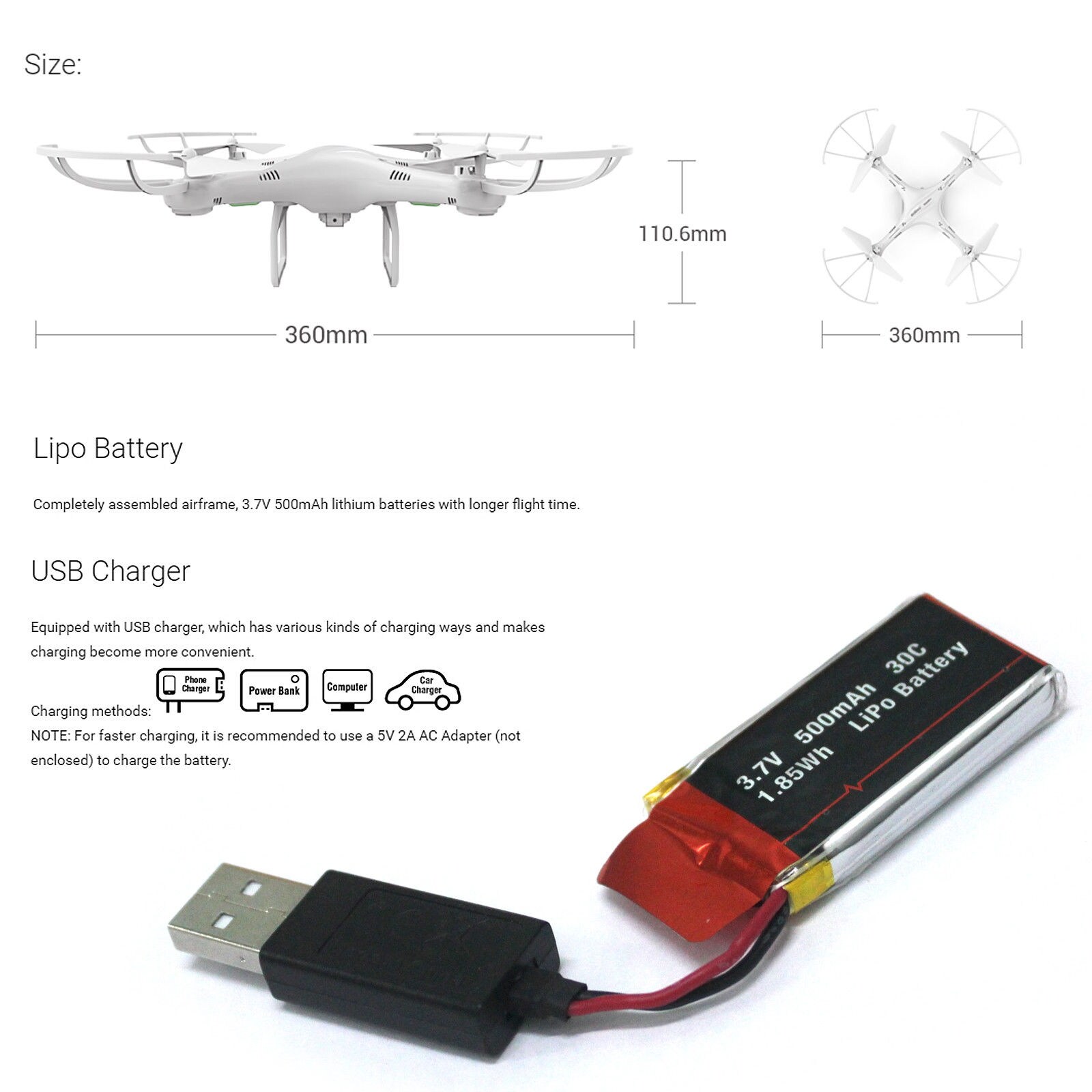 cheerwing cw4 rc drone