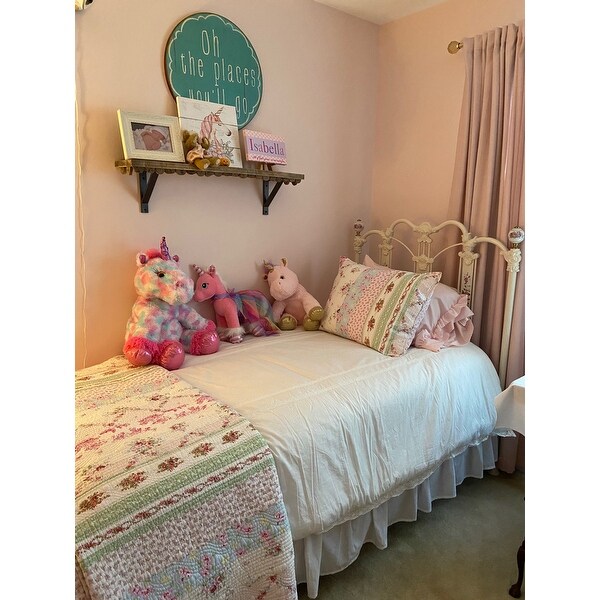 Laura Ashley Annabella Comforter Set Made of microfiber polyester with polyester fiber fill. laura ashley annabella comforter set