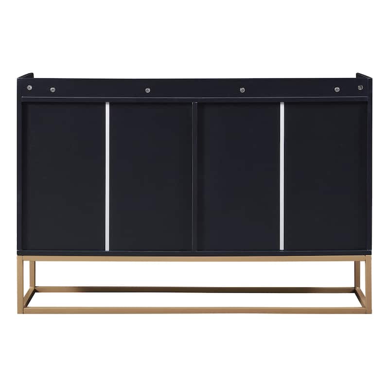 Sideboard Buffet Cabinet with Large Storage Space - 60"L x 15.7"W x 33.8"H