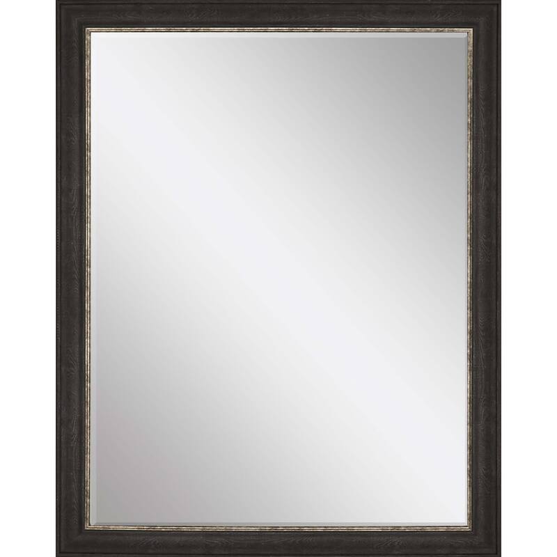 HomeRoots 45" Dark Brown Accent Mirror - 35.00 in. x 45.00 in. x 2.00 in.