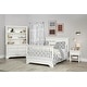 preview thumbnail 9 of 7, HomeRoots White Solid and Manufactured Wood Standard Four In One Convertible Crib - 60.25