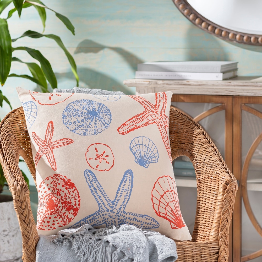 Nautical themed store throw pillows