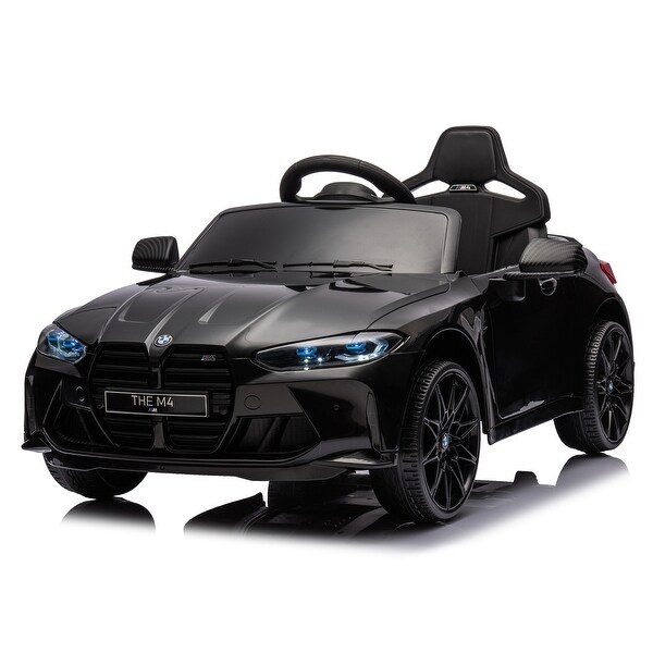 Realistic BMW Kids Car with Safety Features and Music Connectivity