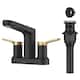Option Spot Free Brushed Brass / Matte Black