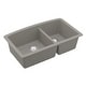 preview thumbnail 52 of 56, Karran Undermount Quartz Double Bowl Kitchen Sink