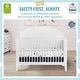 preview thumbnail 2 of 3, Dream On Me Milton 5 in 1 Convertible Crib made with Sustainable New Zealand Pinewood - White