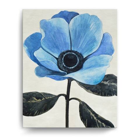 'Graceful Poppy III' Wrapped Canvas Wall Art by Norman Wyatt Jr.