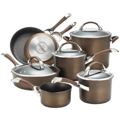 Circulon Symmetry Hard-Anodized Nonstick 11-Piece Cookware Set