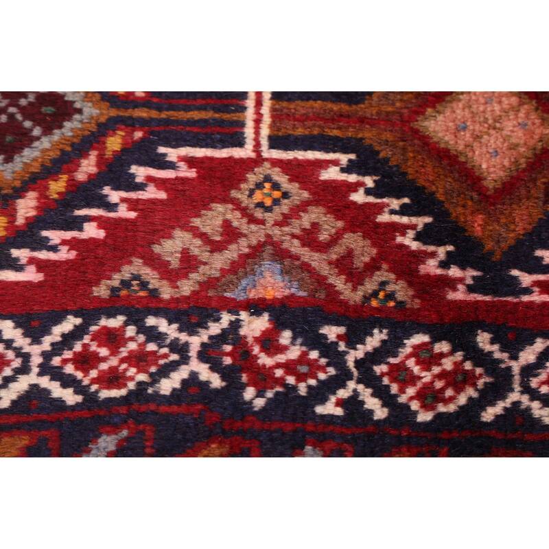 ECARPETGALLERY Hand-knotted Baluch Red Wool Rug - 3'2 x 5'9