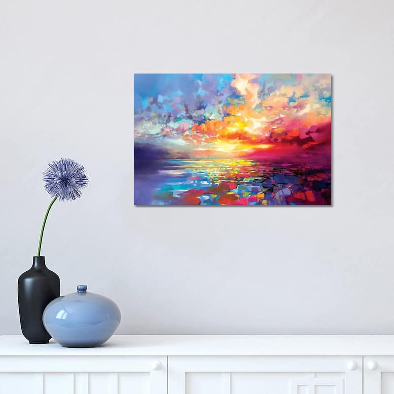 iCanvas "Loch Ness Euphoria" by Scott Naismith Canvas Print - 12x18x1.5