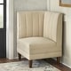 preview thumbnail 7 of 19, Lifestorey Kerrington 2-Piece Channel Back Upholstered Bench Set