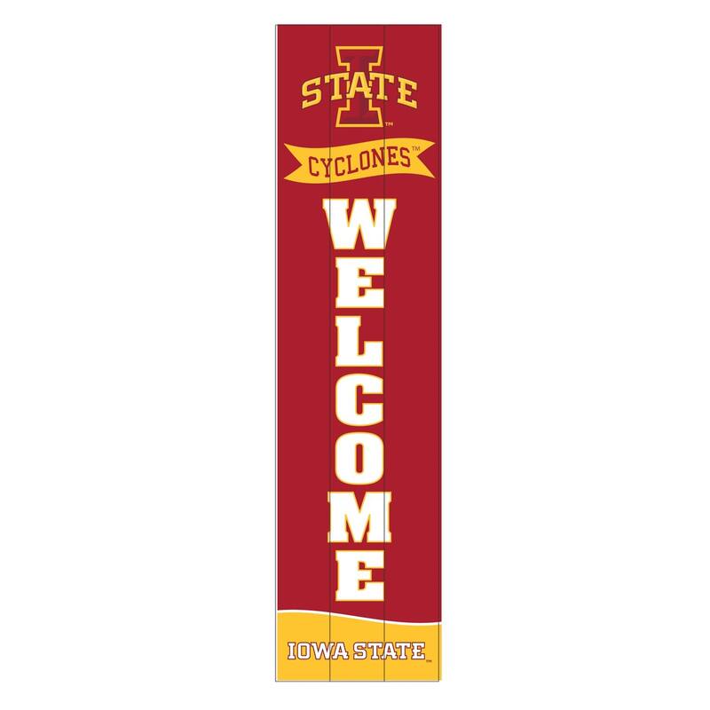 47" Porch Leaner Welcome Wall Sign, Iowa State University