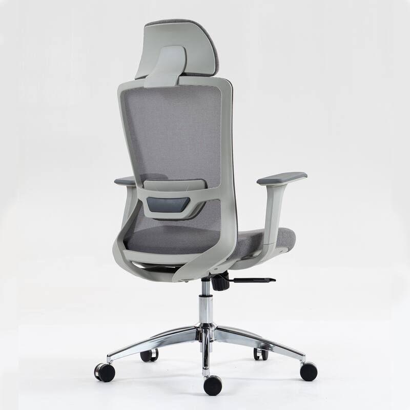 High Back Mesh Office Chair, Breathable Wide Mesh Seat&Seat Depth Adjustment