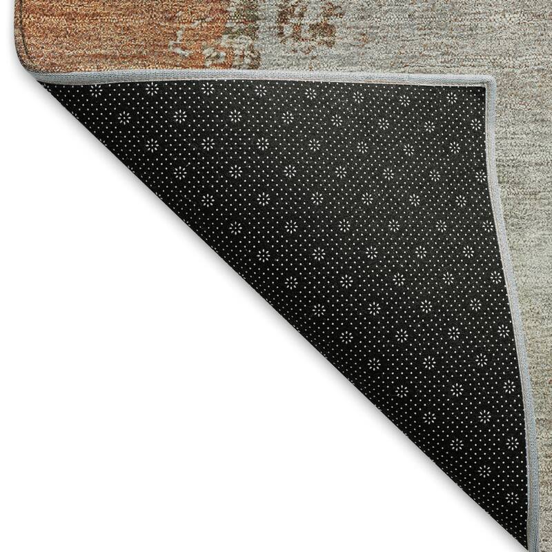 Machine Washable Indoor/ Outdoor Contemporary Fusion Chantille Rug