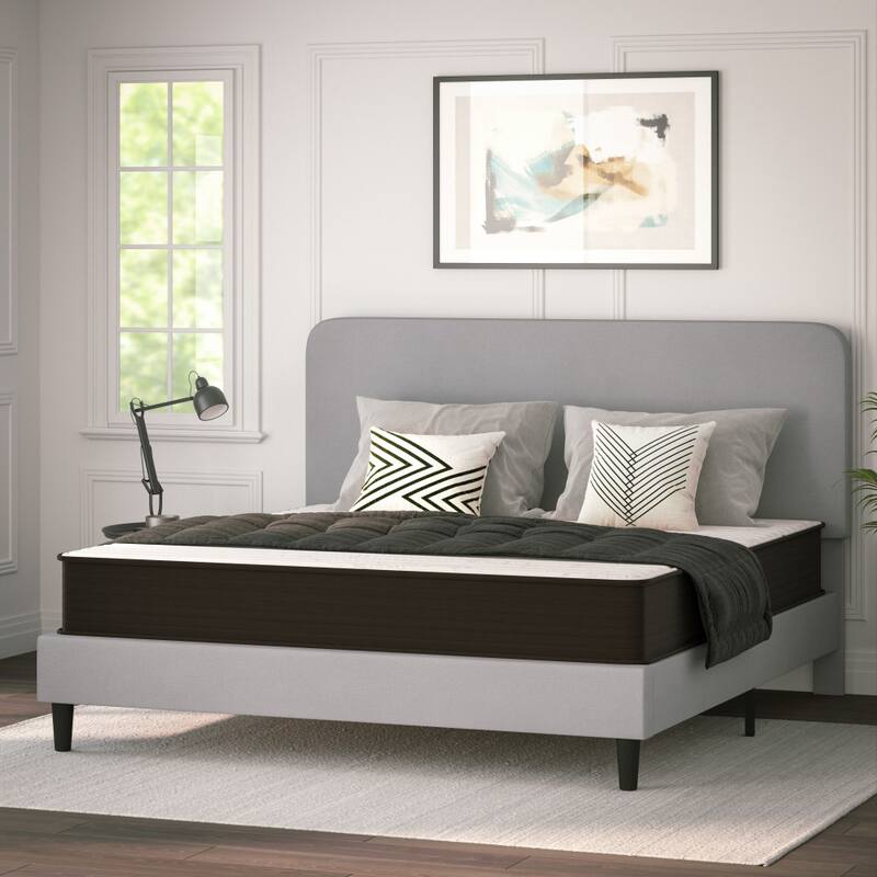 10" Hybrid Foam and Pocket Spring Mattress, Mattress in a Box