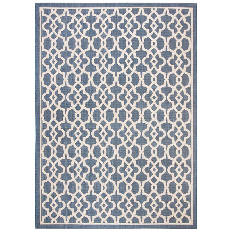 SAFAVIEH Courtyard Marline Indoor/ Outdoor Waterproof Patio Backyard Rug