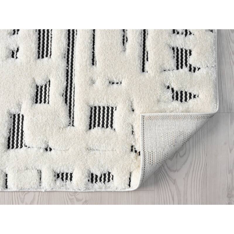 Natural Collection Modern Abstract Area Rug