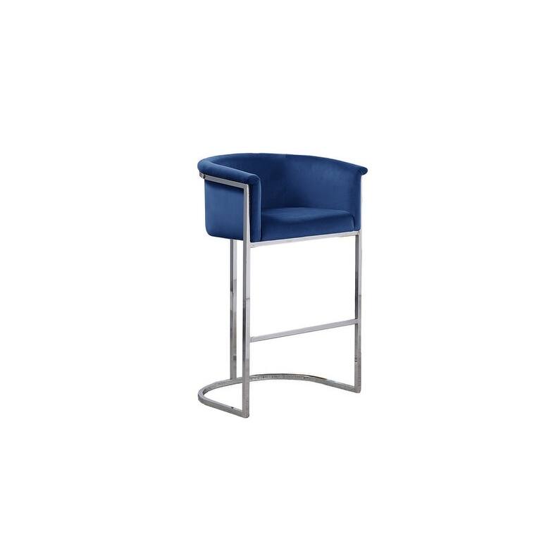 Best Quality Furniture Velvet Upholstered Barstool