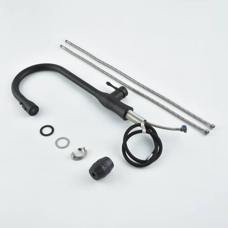 Topcraft Single Handle Pull Down Kitchen Sink Faucet