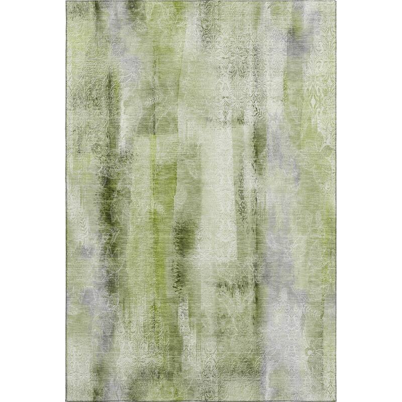 Premium Washable Super Soft Abstract Imprints Mayfield Rug