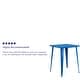 preview thumbnail 12 of 11, Indoor Outdoor Metal Bar Height Table