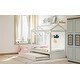 preview thumbnail 8 of 7, Twin Size Wooden House Bed with Trundle, can be Decorated,Saving space