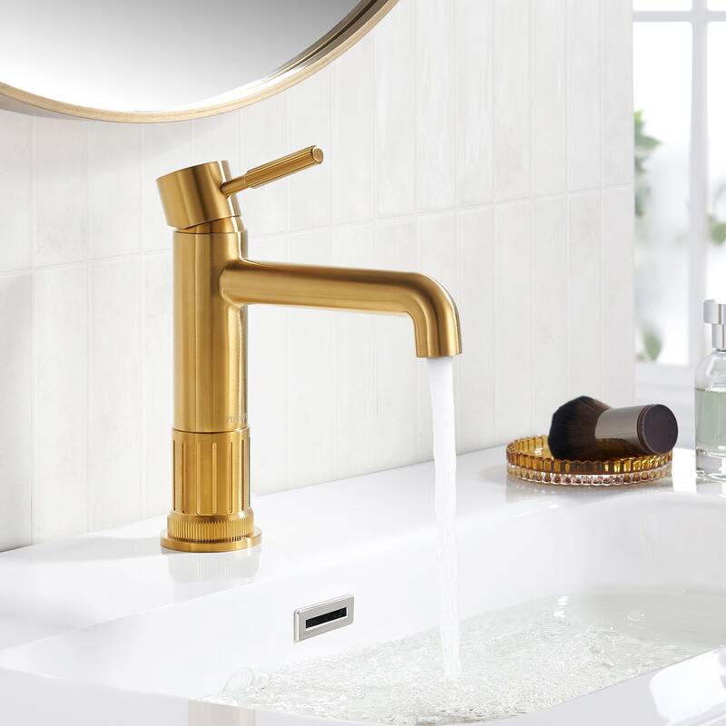 Mexico Single High-Handle Lever Vessel Bathroom Faucet