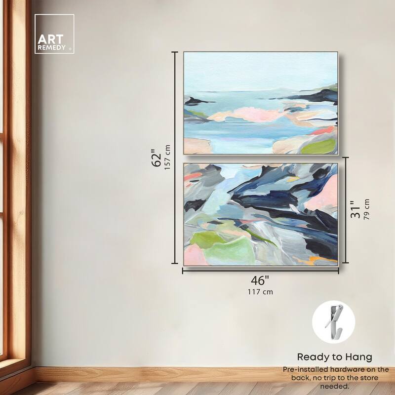 Between Seasons II Canvas Set of 2 by Art Remedy