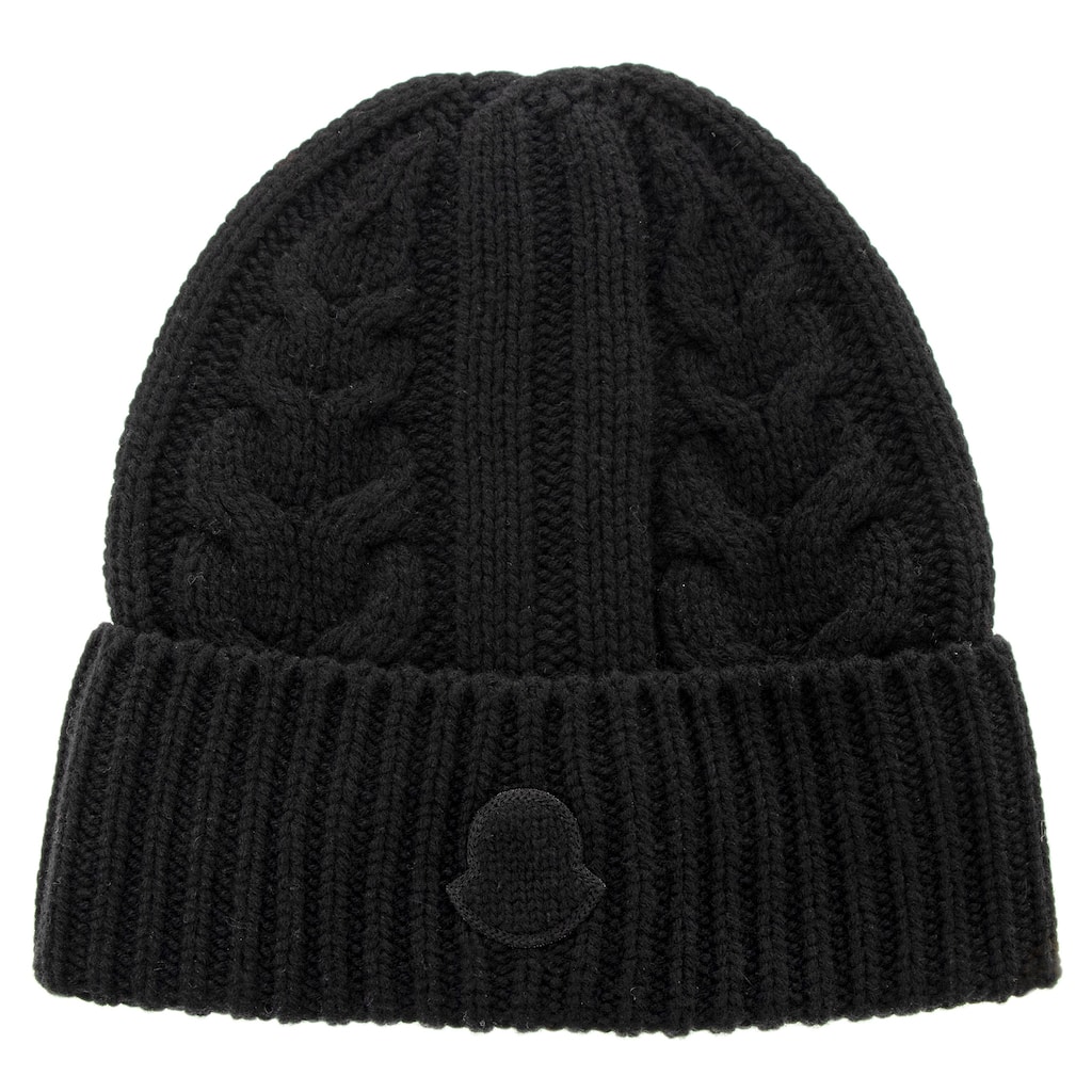 Moncler Cashmere Cable Knit Beanie