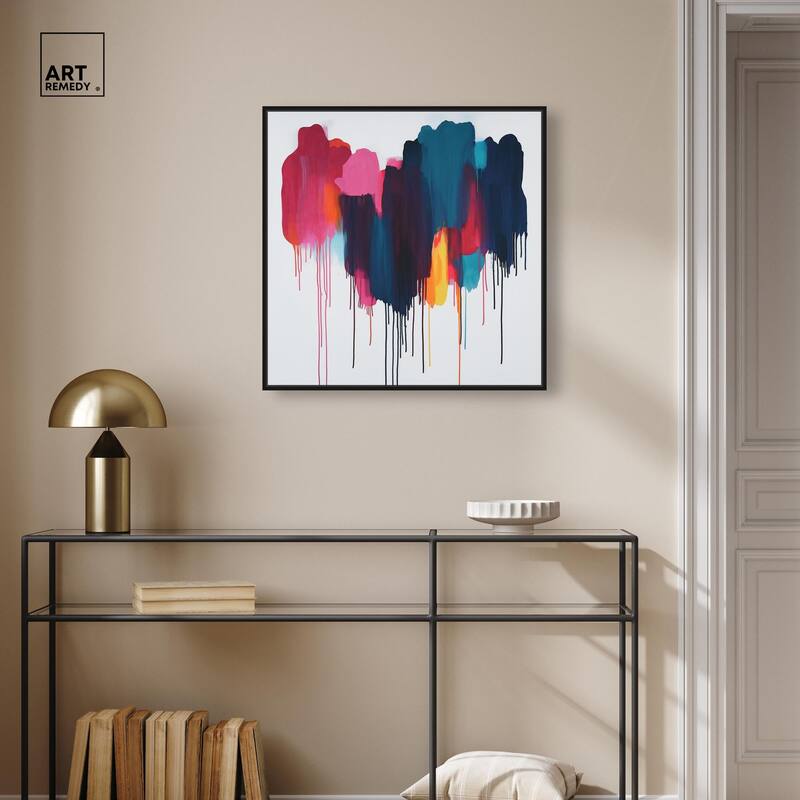 Glacier Color Glide Canvas by Art Remedy