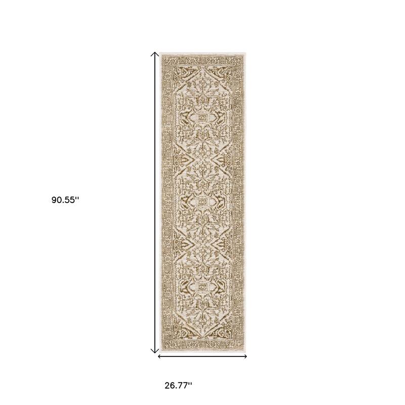 HomeRootsOriental Traditional Rectangle Area Rug