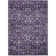 preview thumbnail 58 of 152, Machine Washable Indoor/ Outdoor Chantille Traditional Vintage Floral Rug