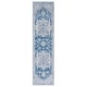 preview thumbnail 73 of 115, SAFAVIEH Brentwood Vessie Traditional Oriental Rug 2' x 8' Runner - Blue/Grey