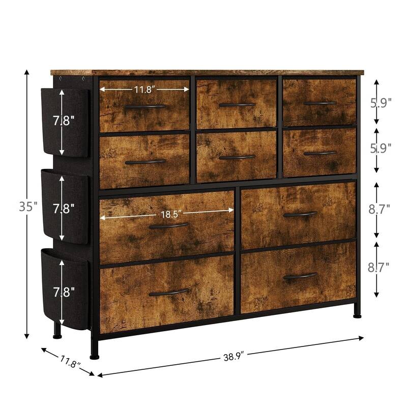 Dresser for Bedroom with 10 Drawers