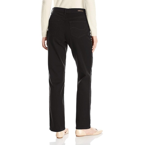 lee relaxed fit black jeans