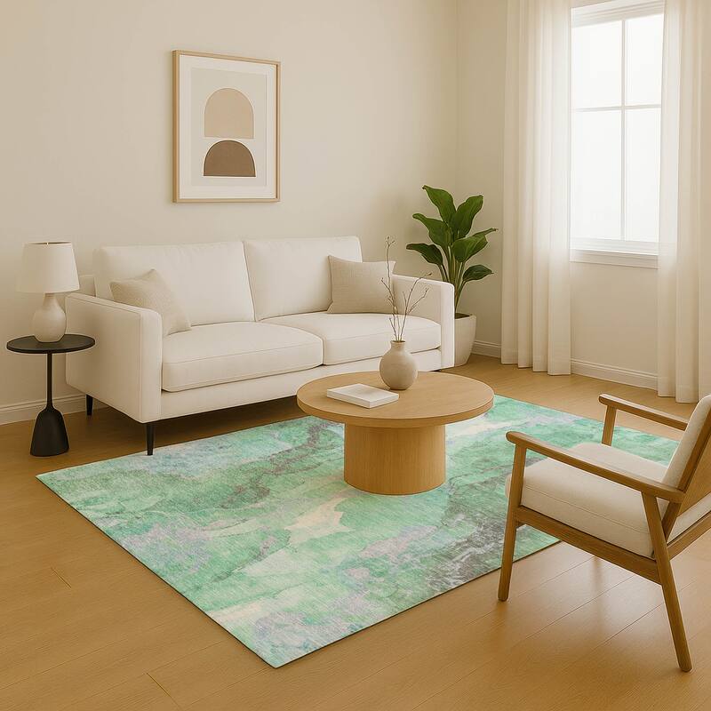 Premium Washable Super Soft Modern Contemporary Mayfield Rug
