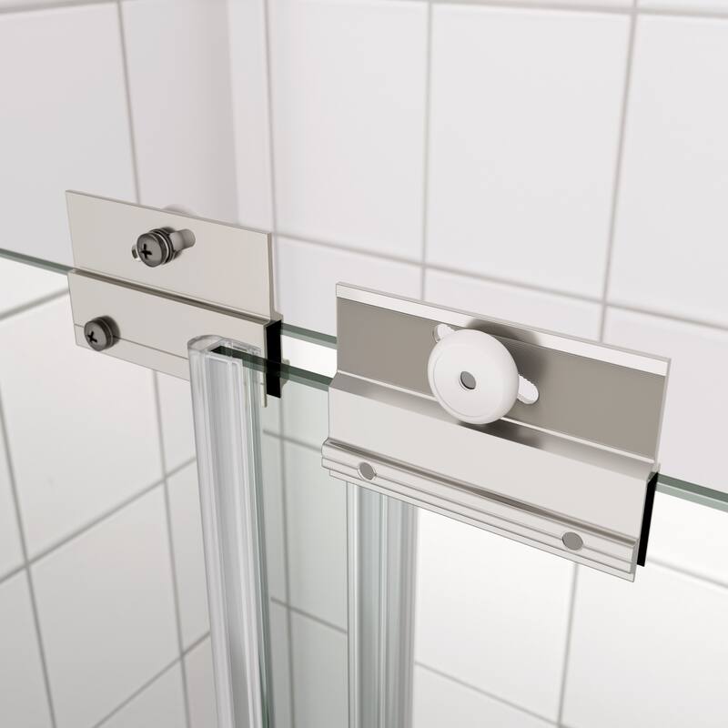 Sliding door, with 1/4" tempered glass
