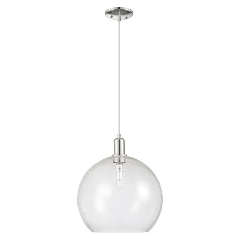 Innovations Lighting Endless Possibilities Arcadia - Athens - 1 Light 14" Cord Hung Mini Pendant - Polished Nickel/Seedy
