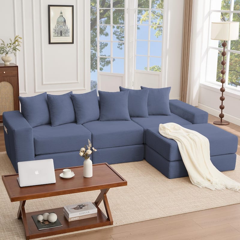 10-in-1 Convertible Sofa Sectional