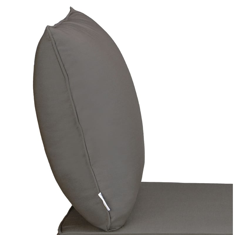 Sunbrella Outdoor Cushions, Outdoor Deep Seat Cushions Set for Chairs - 23" W x 24.5" D