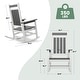 preview thumbnail 46 of 110, Modern High-Back Rocking Adirondack Chair All Weather