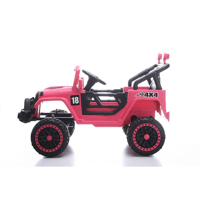 Ride-On Car for Ages 3-5 - Pink