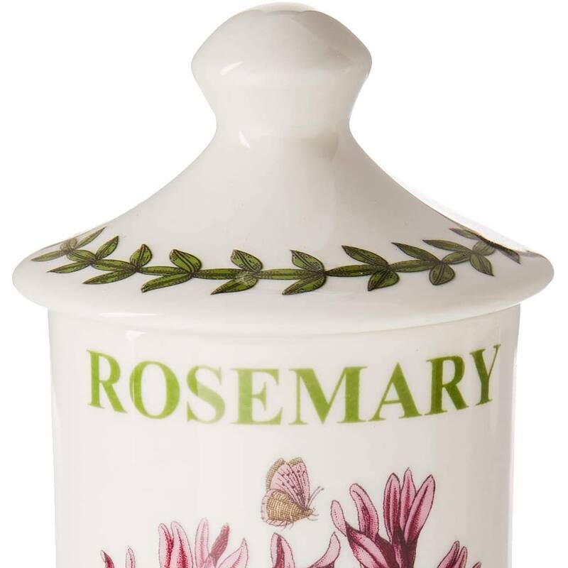 Portmeirion Set of 6 Botanic Garden Assorted Spice Jars - 4.5 inch