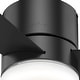 preview thumbnail 31 of 38, Hunter 44" Minimus Low Profile Ceiling Fan with LED Light, Handheld Remote - Contemporary, Transitional