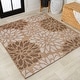 preview thumbnail 115 of 200, JONATHAN Y Floral Textured Weave Indoor/Outdoor Area Rug